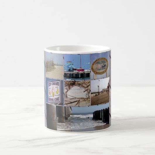 Atlantic City Beach Kaffeetasse (Mittel)
