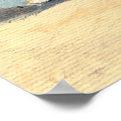 Atlantic City Beach Malerei Poster (Ecke)