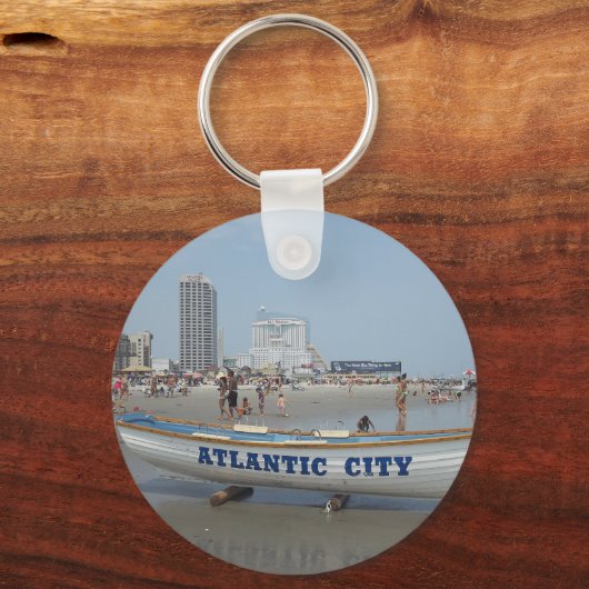Atlantic City Beach Schlüsselanhänger (Vorderseite)
