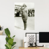 Atlantic City Beauty, Anfang des 20. Jahrhunderts Poster (Heimbüro)