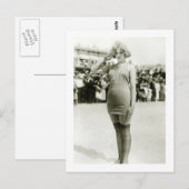 Atlantic City Beauty, Anfang des 20. Jahrhunderts Postkarte (Vorne/Hinten)