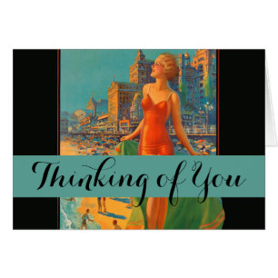 Atlantic City Beauty Vintages Kunstwerk