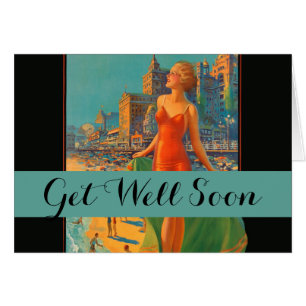 Atlantic City Beauty Vintages Kunstwerk