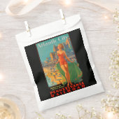 Atlantic City Beauty Vintages Kunstwerk Geschenktütchen (Ausgeschnitten)