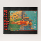 Atlantic City Beauty Vintages Kunstwerk Puzzle (Horizontal)