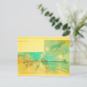 Atlantic City Boardwalk Postkarte (Stehend Vorderseite)