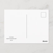 Atlantic City Boardwalk Sunset, Postkarte (Rückseite)