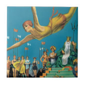 Atlantic City Festzug Fliese (Vorderseite)