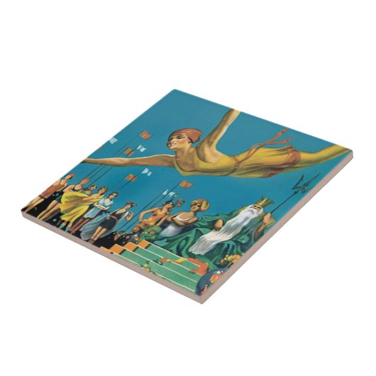 Atlantic City Festzug Fliese (Seite)