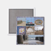 Atlantic City - FotoCollage Magnet (Vorderseite/Rückseite)