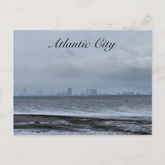 Atlantic City from Afar Postkarte (Vorderseite)