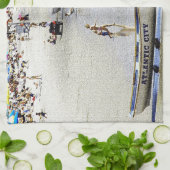 Atlantic City Geschirrtuch (Gefaltet)