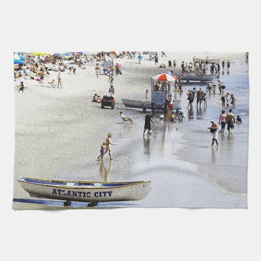 Atlantic City Geschirrtuch (Horizontal)