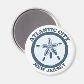 Atlantic City. Magnet (Vorderseite/Rückseite)