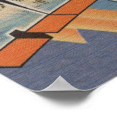 Atlantic City, New Jersey (Boardwalk Scene) Poster (Ecke)