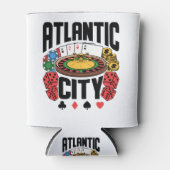 Atlantic City New Jersey Casino Gambling Dosenkühler (Vorderseite)