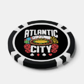 Atlantic City New Jersey Casino Gambling Pokerchips (Einzeln)