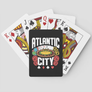 Atlantic City New Jersey Casino Gambling Spielkarten