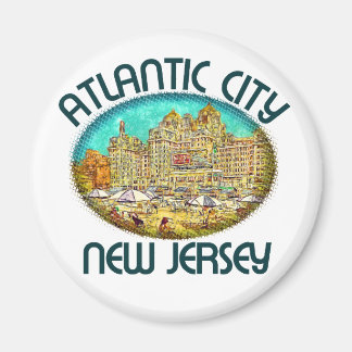 Atlantic City, New Jersey Magnet