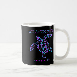 Atlantic City New Jersey Meeresschildkrötenstrand  Kaffeetasse