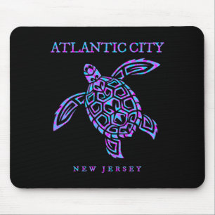 Atlantic City New Jersey Meeresschildkrötenstrand Mousepad