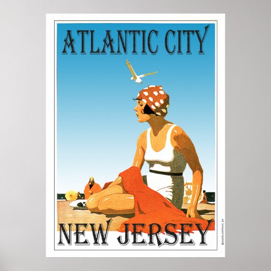 Atlantic City New Jersey Poster (Vorne)