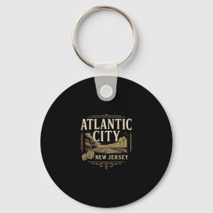 Atlantic City New Jersey Urlaub Kasino Spiel Ga Schlüsselanhänger