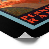 Atlantic City New Jersey Vintage Travel Poster (Ecke)