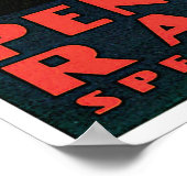 Atlantic City New Jersey Vintage Travel Poster (Ecke)