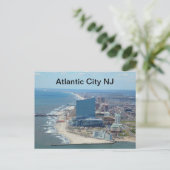 Atlantic City NJ North End Post Card Postkarte (Stehend Vorderseite)