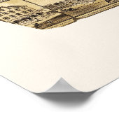 Atlantic City, NJ Panoramic Map - 1880 Poster (Ecke)