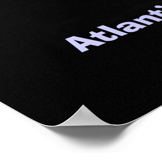 Atlantic City, NJ Poster (Ecke)