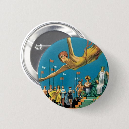 Atlantic City Pageant Button (Vorne & Hinten)