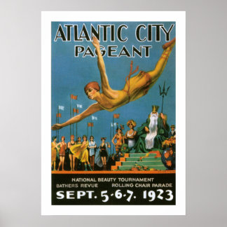 Atlantic City Pageant (Grenze) Poster