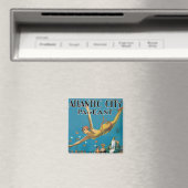 Atlantic City Pageant Magnet (In Situ (Geschirrspüler))