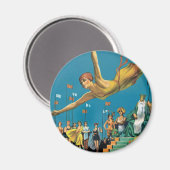 Atlantic City Pageant Magnet (Vorderseite/Rückseite)