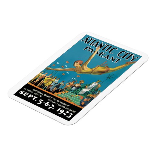 Atlantic City Pageant Magnet (Linke Seite)