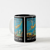 Atlantic City Pageant Zweifarbige Tasse (Vorderseite Links)