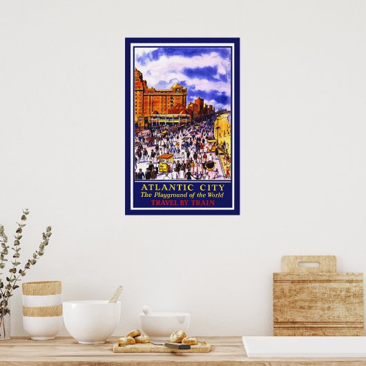 Atlantic City Poster (Küche)