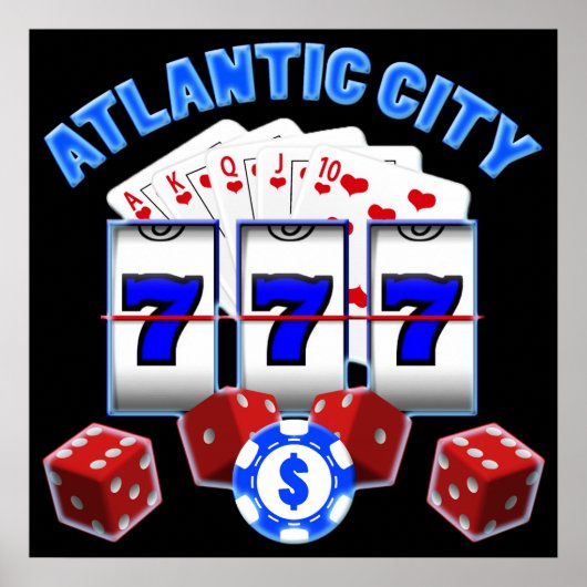 ATLANTIC CITY POSTER (Vorne)