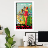 Atlantic City Poster (Heimbüro)