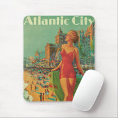 Atlantic City Resort, Pennsylvania Railway Travel Mousepad (Mit Mouse)