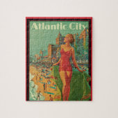 Atlantic City Resort, Pennsylvania Railway Travel Puzzle (Vertikal)