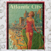 Atlantic City Resort, Pennsylvania Railway Travel Puzzle