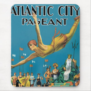 Atlantic City Schönheitswettbewerb Mousepad