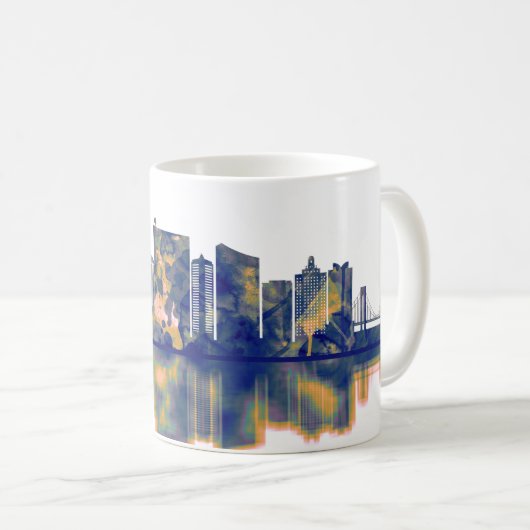 Atlantic City Skyline Kaffeetasse (VorderseiteRechts)
