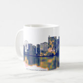 Atlantic City Skyline Kaffeetasse (Vorderseite Links)