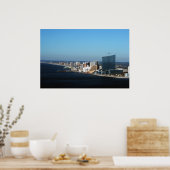 Atlantic City Skyline Poster (Küche)