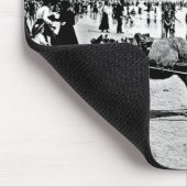 Atlantic City Strand 1902 Mousepad (Ecke)