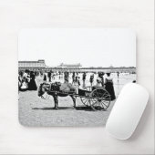 Atlantic City Strand 1902 Mousepad (Mit Mouse)
